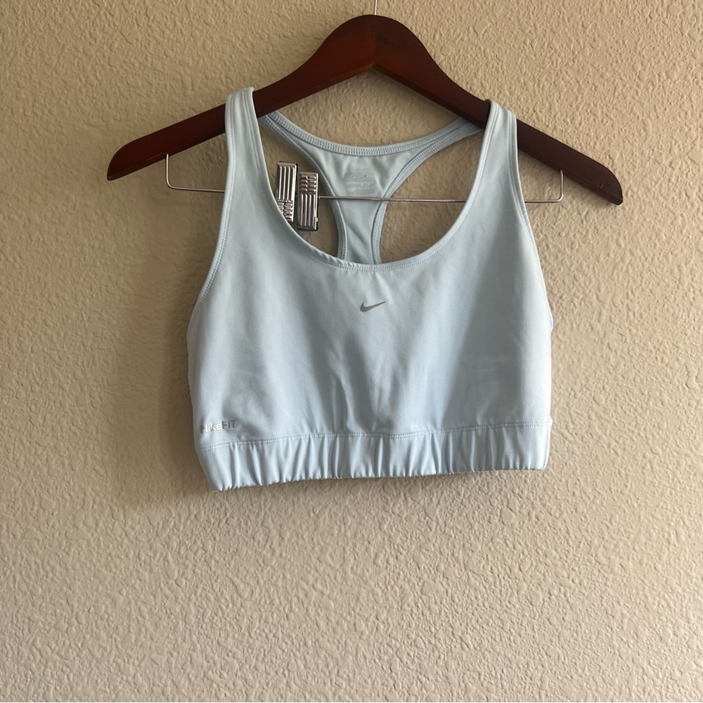 Nike Sky Blue Dri-Fit Sports Bra